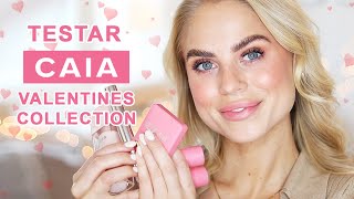 CAIA COSMETICS VALENTINES COLLECTION | Glow Primer, Blush Stick, Matte Blush, Next Level Mascara