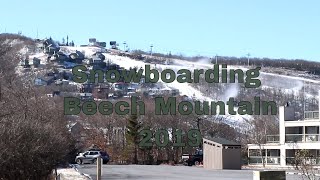 Snowboarding Beech Mountain 2019