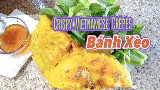 Making Delicious Vietnamese Crispy Crepes (Bánh Xèo) | Cách làm bánh xèo giòn và ngon #185