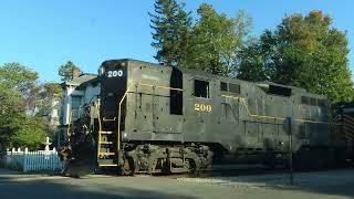 200 RIDES AGAIN - Former ITM GP9 on the Nickel Plate Express