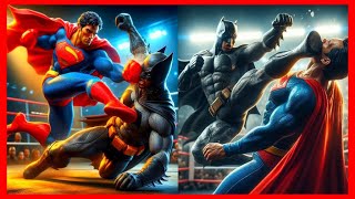 Batman VS Superman (14 battles) #animation