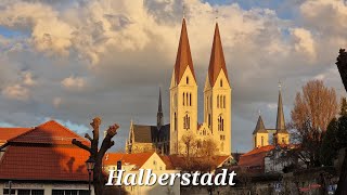 4K Halberstadt, Germany Walking tour