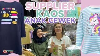 PILIHAN TERBAIK GROSIR KAOS ANAK CEWEK YG TRENDI & NYAMAN! #kaosanak #croptop #polosan #oversize