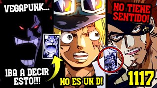 VEGAPUNK IBA A DECIR ESTO Y.. TE LO DEMUESTRO!! EL CLAN D Y 'MOON' - Lo Que NO VISTE del MANGA 1117