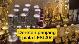 PIALA LESLAR SAMPAI GAK MUAT DI LEMARI BANYAK BANGET MASYAALLAH