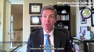 Congressman Mike Levin #HealthCareAwarenessMonth 2022 Kick Off Video