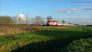 A Spring evening by the East Coast Main Line