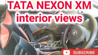 TATA Nexon xm interior views// Tata Nexon xm 2021// Nexon interior views.