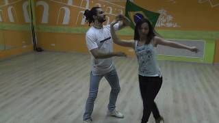 Zouk Class 23.04.18 at Brazuka Dance School - Wakko and Natasha