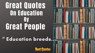 Famous Education Quotes to Inspire You