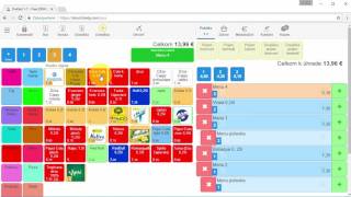 Pridávanie položiek na stôl pod jednotlivé osoby a následnné vyučtovanie v iKelp POS Mobile
