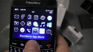 BlackBerry Bold 9700 Unboxing