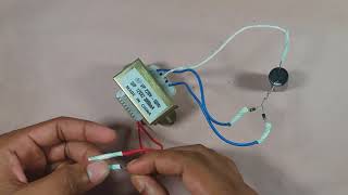 How To Make A 12V AC TO DC Power Supply From A Transformer