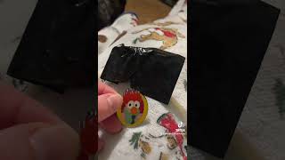 DIY Disney pin advent calendar. Whole video process on TikTok. #disney #disneypins #unboxingvideo