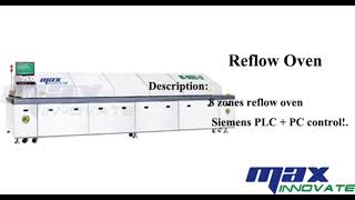 Lead Free 8 Zones Reflow Oven for SMT Production line