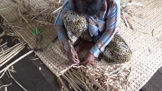 Dressing Technique from Water Grass with Handmade Artisan