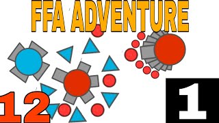 Diep.io FFA Adventure #12 Part one