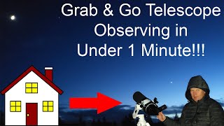 Grab and Go Telescope? What is the best one; Dob, SCT, MAK, or APO?