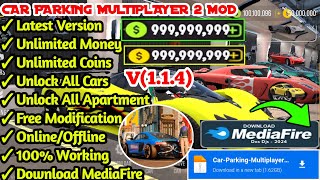 Finally! Car Parking Multiplayer 2 Mod Apk V1.1.4 | CPM 2 [MOD, Unlimited Money, Coins, Play Online]