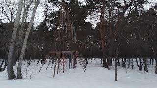 Заброшенный городской парк часть первая