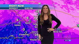 Danielle Savoni - CTV News Calgary - Weather - Monday, November 25, 2024. #calgaryalberta