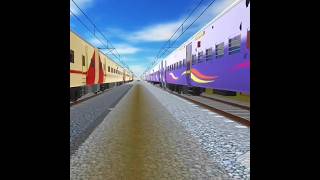 Indian train crossing3d Mahamana train Crossing game