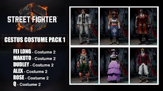 Street Fighter 6 - CESTUS COSTUME PACK 1