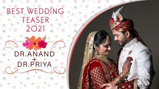 DR.ANAND & DR.PRIYA | LATEST WEDDING SHORTFILM TEASER | RK MOVIE & CLICK POINT | PORBANDAR