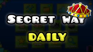 TINY SECRET WAY IN DAILY LEVEL!!!