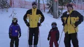 Skiing at Timberline with the Bowen's