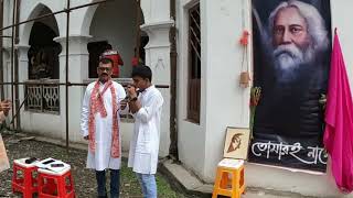 Hardik's Harmonica on Rabindranath Tagore's 163th birthday at Gouribhaban Kalimpong