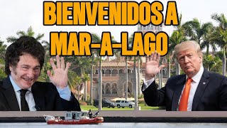 EMPERADOR MILEI TOMA POR ASALTO MANSION DE DONALD TRUMP, CAUSA SENSACIÓN y BAILA!