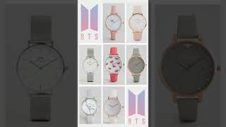 choose your favourite watch and see your BTS member