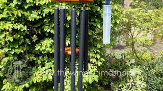 Adante 50 inch Wind Chime, Satin Black