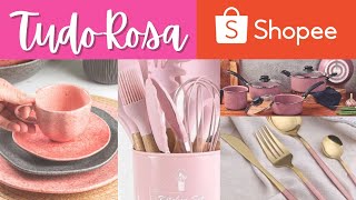 ACHADOS DA SHOPEE Sua Cozinha ROSA | Tenha Sua Cozinha Rosa Da Barbie | Utensílios Rosa|