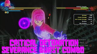 Xenoverse 2 Combo Critical Detonation Severance Burst