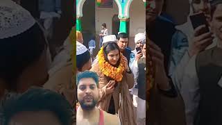 Iqra Hasan Choudhary ko most welcome kiya #trending #virelshorts #world #enjoy #tractor #youtube