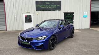 BMW M4 San Merino Blue with 1 private owner from new