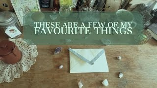 A few of my favourite things: penpals//crafting//vintage