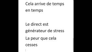 J'écris pour vous une poesie en temps réel ( deuxième essai)