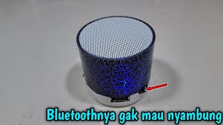 CARA MENGATASI SPEAKER BLETOOTH MINI S10 TIDAK BISA TERHUBUNG KE HP ANDROID #bluetooth