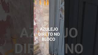 azulejo direto no bloco