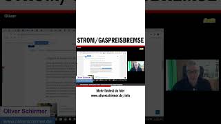 Strom/Gaspreisbremse