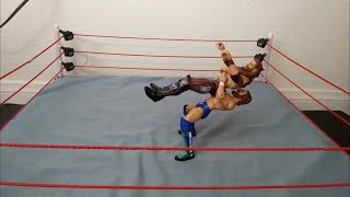 Daniel Bryan vs Edge Sequence (WWE Stop Motion)