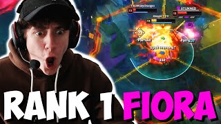 My Fiora absolutely STOMPS Challenger lobbies