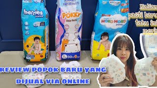 BERRIES, POKKY, MOKO-MOKO REVIEW POPOK CELANA ONLINE