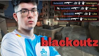 JOGUEI CONTRA UM PROPLAYER NA GAMERSCLUB CSGO (BLACKOUTZ)