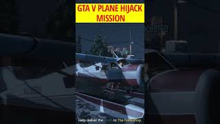 GTA V PLANE HIJACK ONLINE MISSION || GTA V ONLINE | #gta5 #gta #shorts #short  @TechnoGamerzOfficial