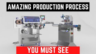 Chocolate wrapping and labeling machine (the unleashing process)