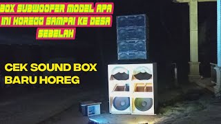 BOX SUBWOOFER MODEL APA LAGI INI KOK HOREGGGG NYA SMPAI DESA SEBELAH